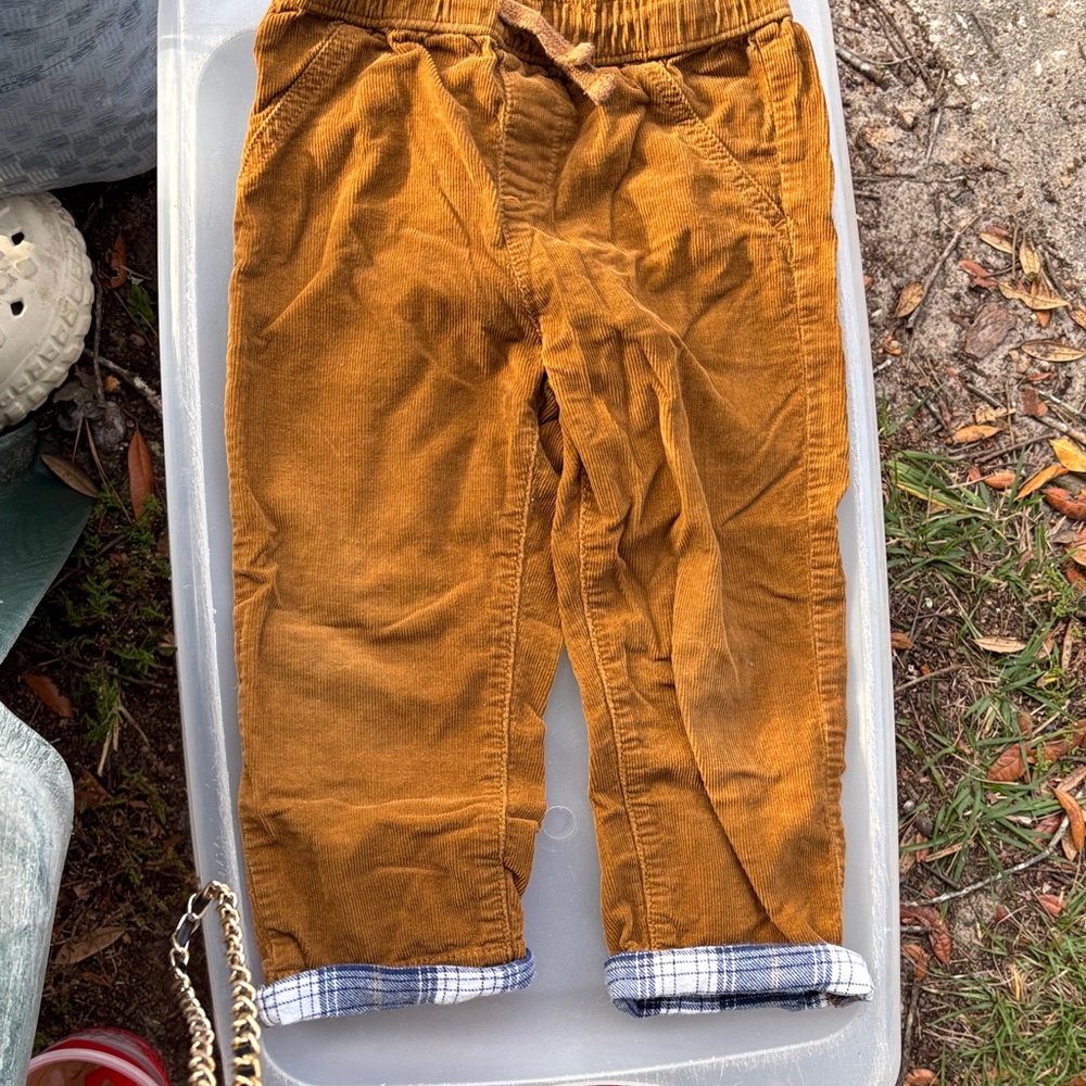 Jumping Beans Brown Kids Corduroy Pants